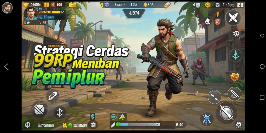 Gameplay menegangkan dengan strategi kreatif mengalahkan musuh.