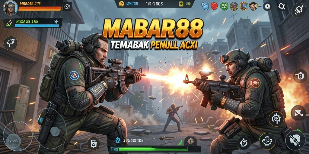 Tampilan gameplay MABAR88 yang menegangkan dan penuh aksi.