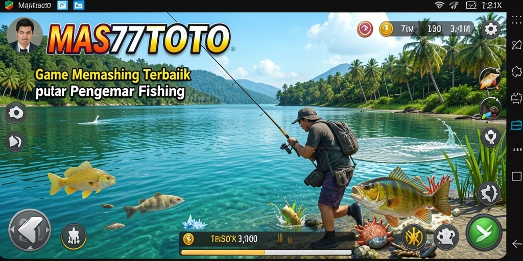 Tangkapan ikan menakjubkan dalam gameplay MAS77TOTO.