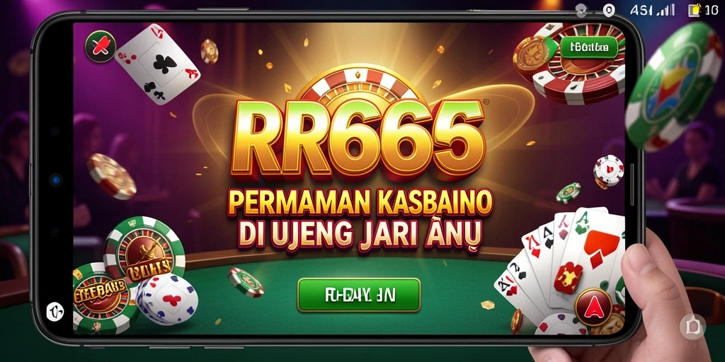 Gameplay kasino yang menarik dalam gambar RR666.
